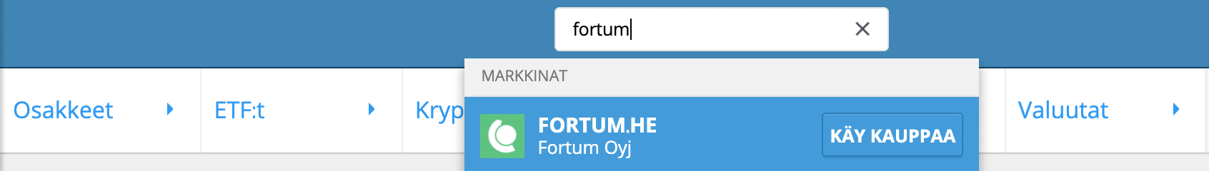 Hae Fortum