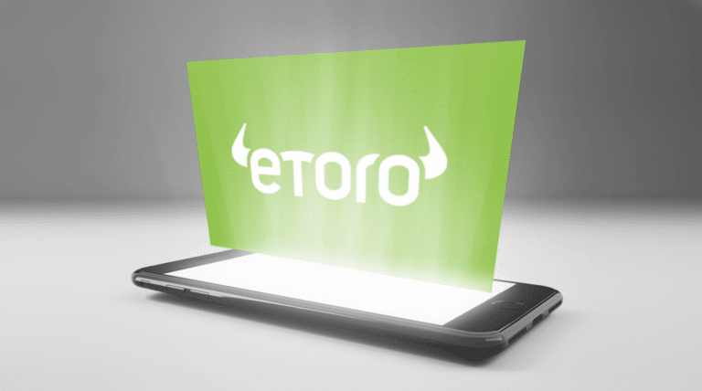 eToro osake mobiilisovelluksena