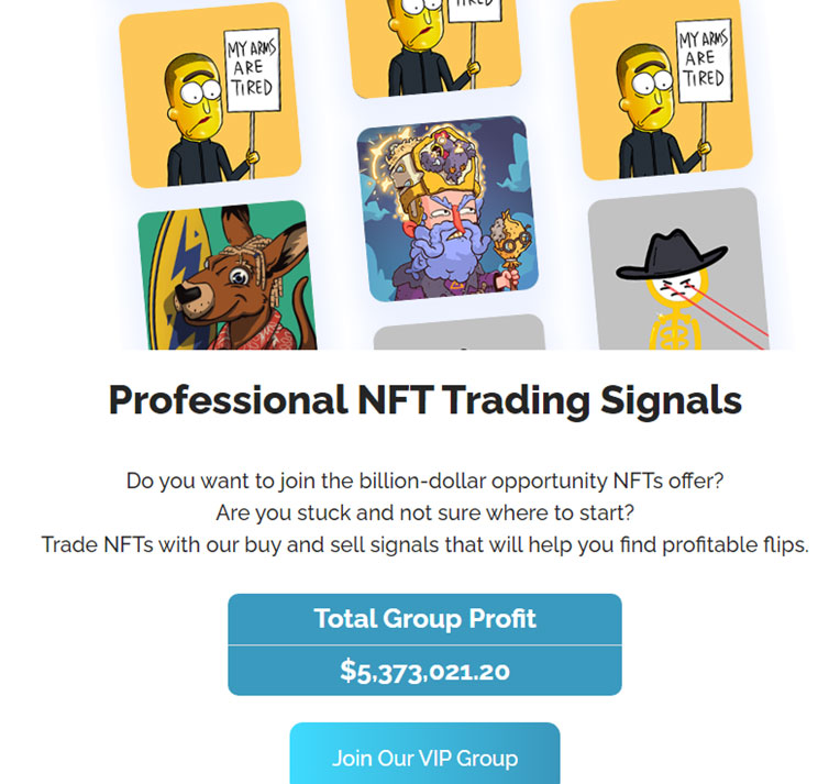 NFT signals